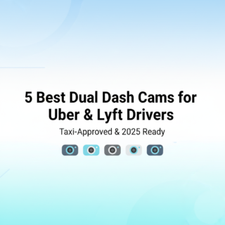 Best Dual Dash Cam for Uber & Lyft Drivers (Taxi-Approved 2025)