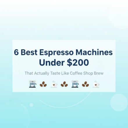 Best Espresso Machine Under $200 That Actually Tastes Like Coffee Shop Brew