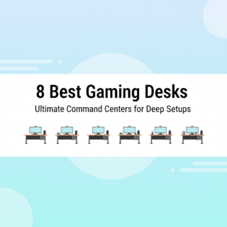 Best Gaming Desks for Multiple Monitors & Deep Setups