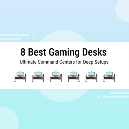 Best Gaming Desks for Multiple Monitors & Deep Setups