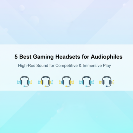 Best Gaming Headset With High-Res Audio for Audiophiles: Hi-Res Sound for Competitive & Immersive Play