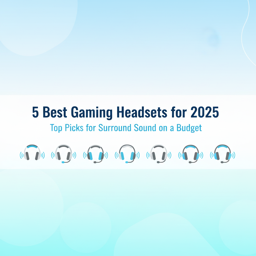 Best Gaming Headsets Under $50 for Surround Sound in 2025
