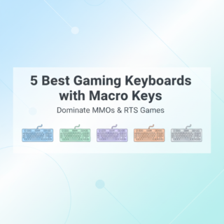 Best Gaming Keyboard with Macro Keys for MMOs & RTS Strategy Games