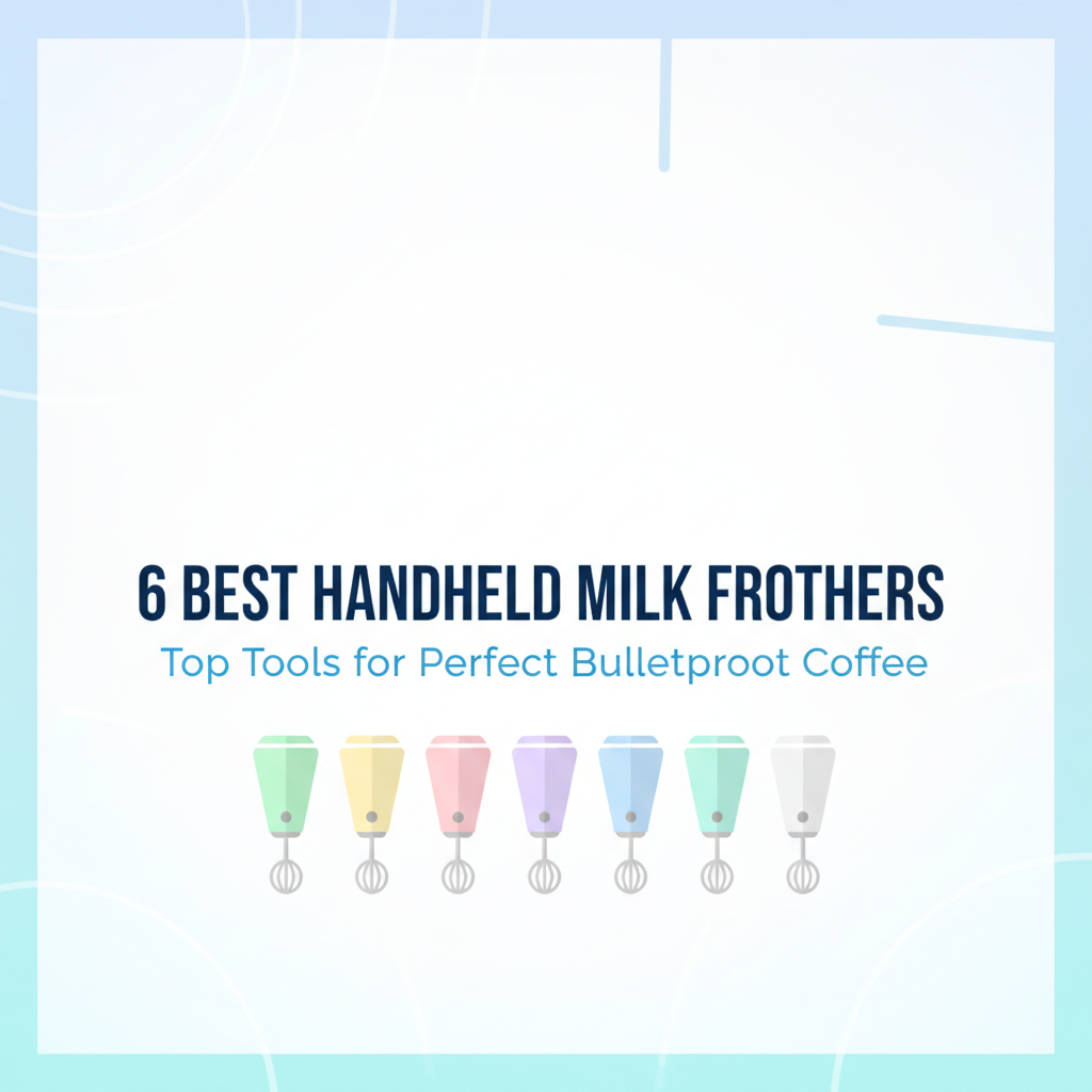 Best Handheld Milk Frothers for Bulletproof Coffee (2025 Edition)