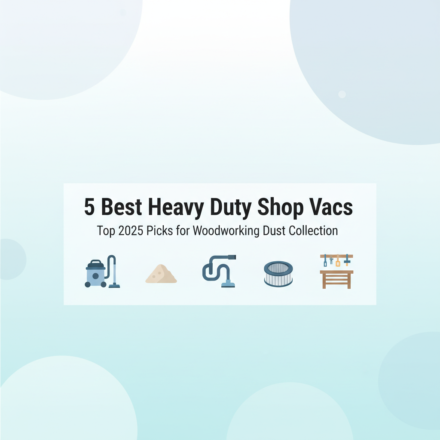 Best Heavy Duty Shop Vacs for Woodworking Dust Collection in 2025