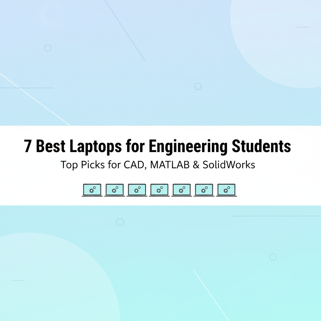 Best Laptops for Engineering Students in 2025 (Running CAD, MATLAB & SolidWorks)