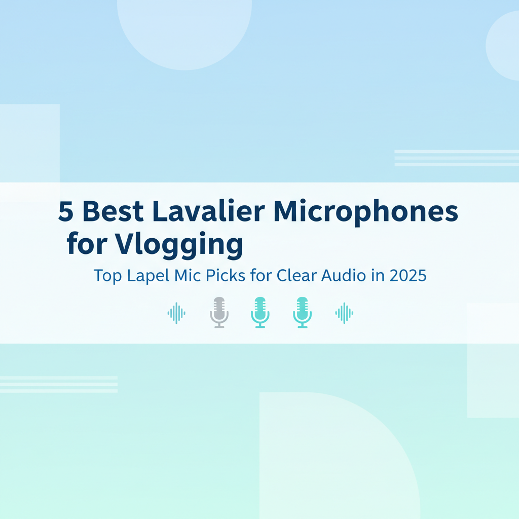 Best Lavalier Microphone for YouTube Vlogging (Lapel Test 2025)