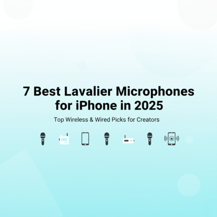 Best Lavalier Microphones for iPhone in 2025 (Wireless & Wired)