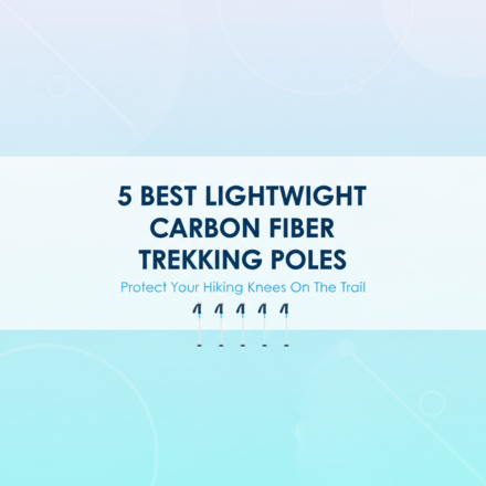 Best Lightweight Carbon Fiber Trekking Poles for Hiking Knees