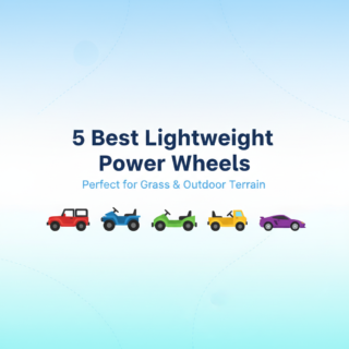 Best Lightweight Power Wheels for Grass & Outdoor Terrain