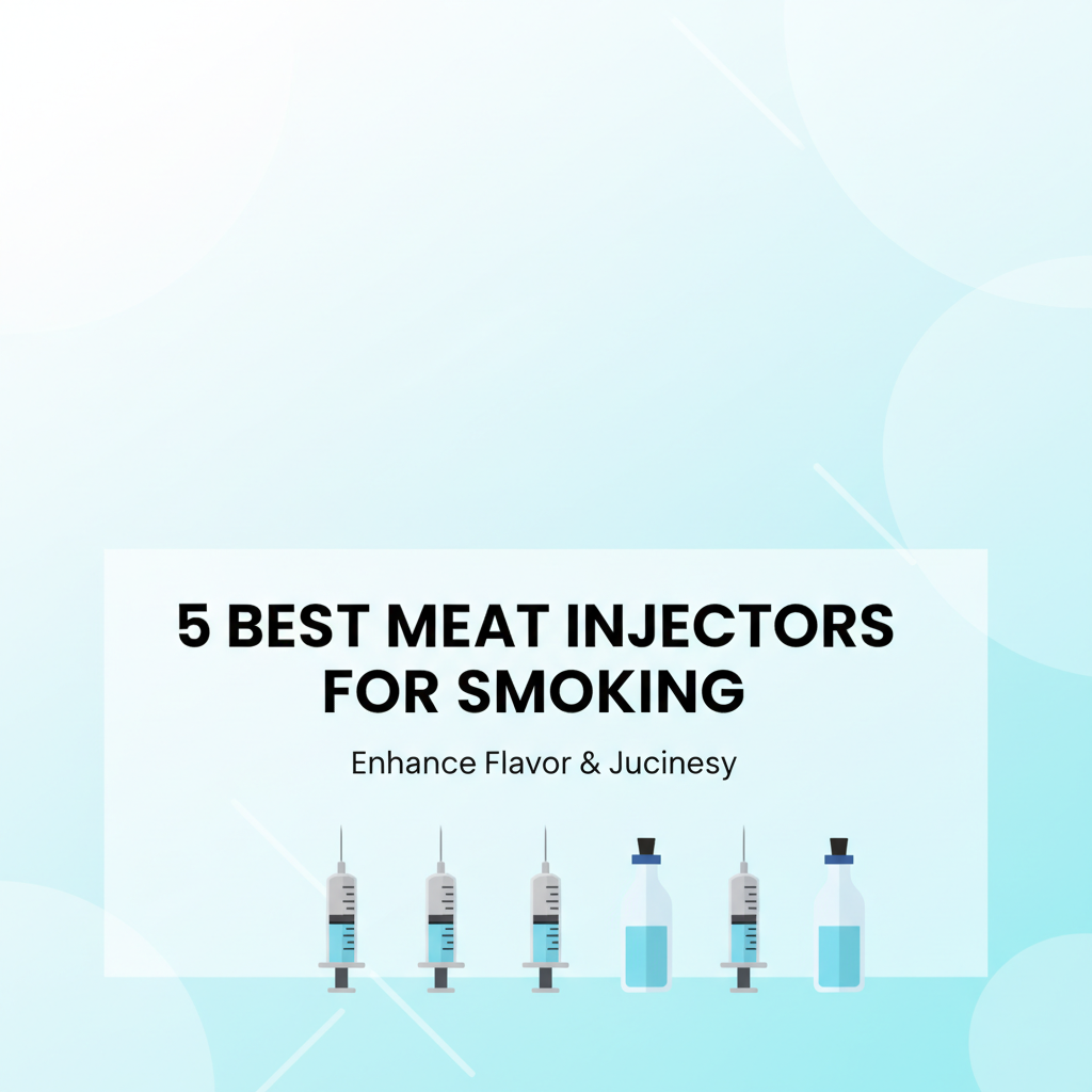 Best Meat Injector for Smoking (Marinade Enhancement)
