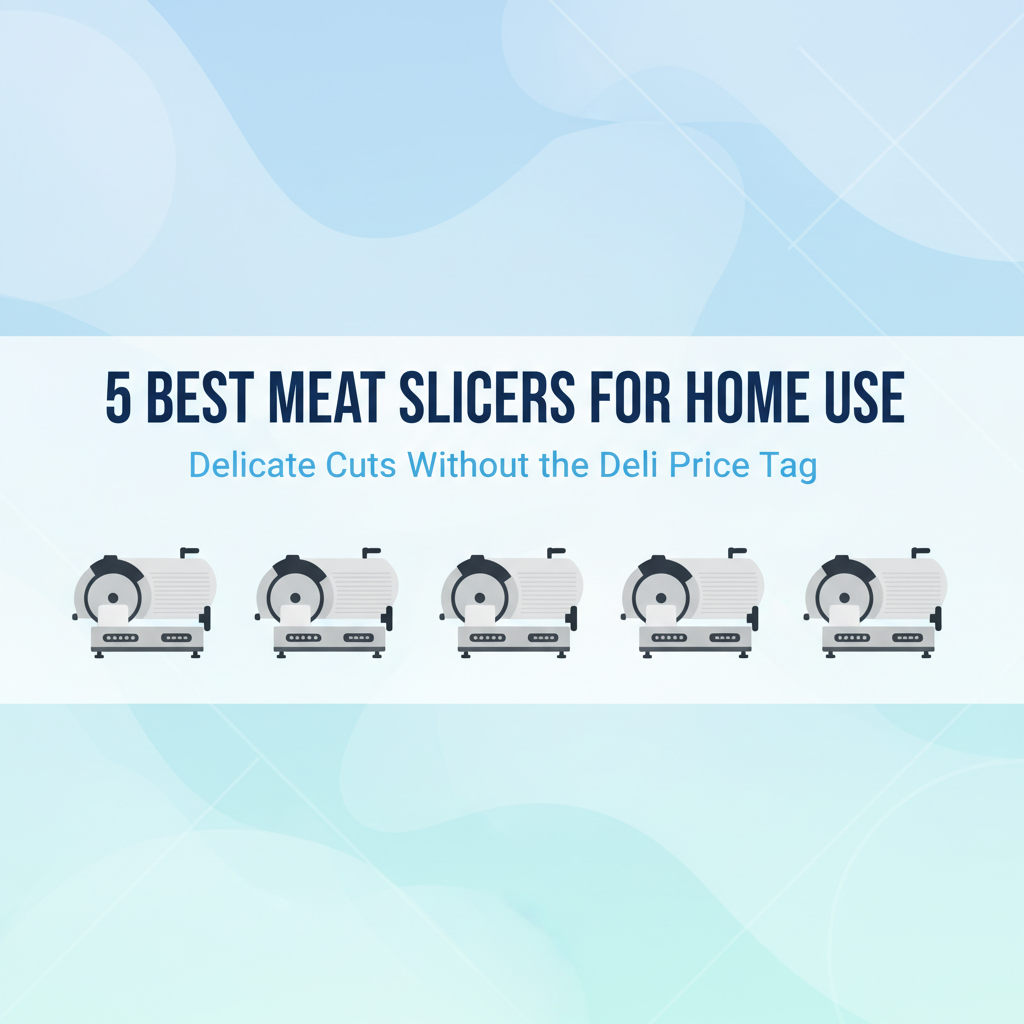 Best Meat Slicer for Home Use: Delicate Cuts Without the Deli Price Tag