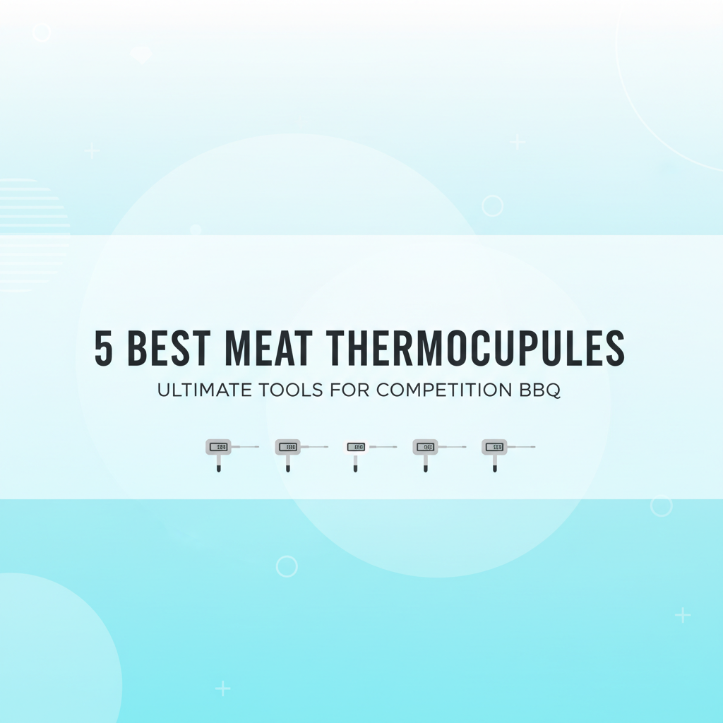 Best Meat Thermocouple for Competition BBQ & Precision Grilling