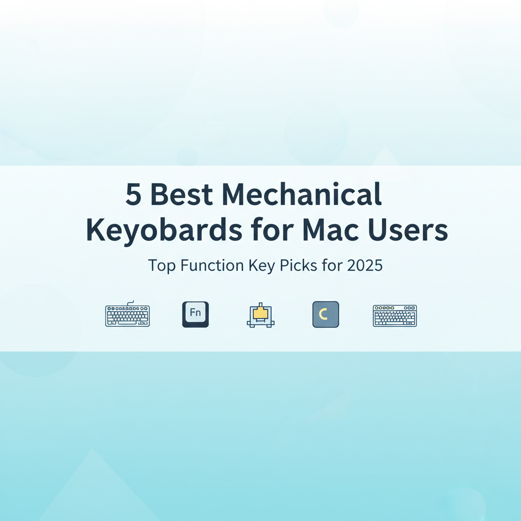 Best Mechanical Keyboards for Mac Users with Function Keys in 2025