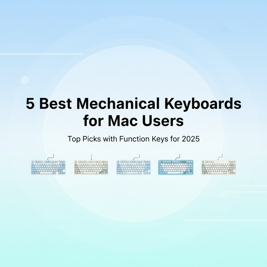 Best Mechanical Keyboards for Mac Users with Function Keys in 2025