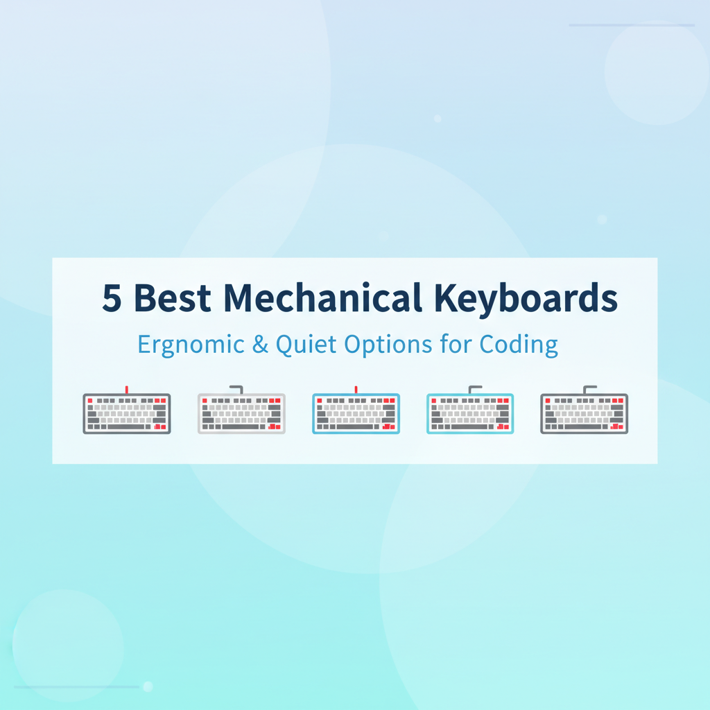 Best Mechanical Keyboards for Programming & Coding: Ergonomic & Quiet Options