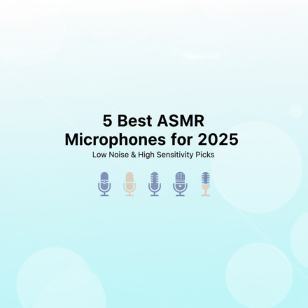 Best Microphones for Recording ASMR in 2025: Low Noise & High Sensitivity