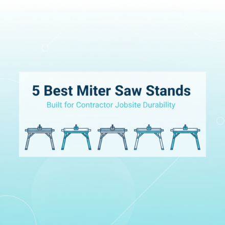 Best Miter Saw Stands for Contractor Jobsite Durability