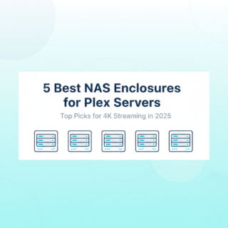 Best NAS Enclosures for Home Plex Media Servers in 2025