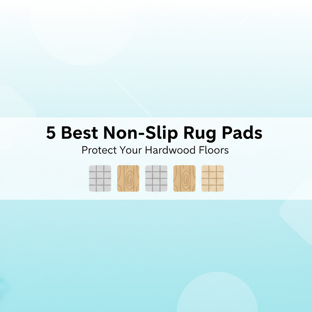 Best Non-Slip Rug Pads for Hardwood Floors (Protection & Grip)