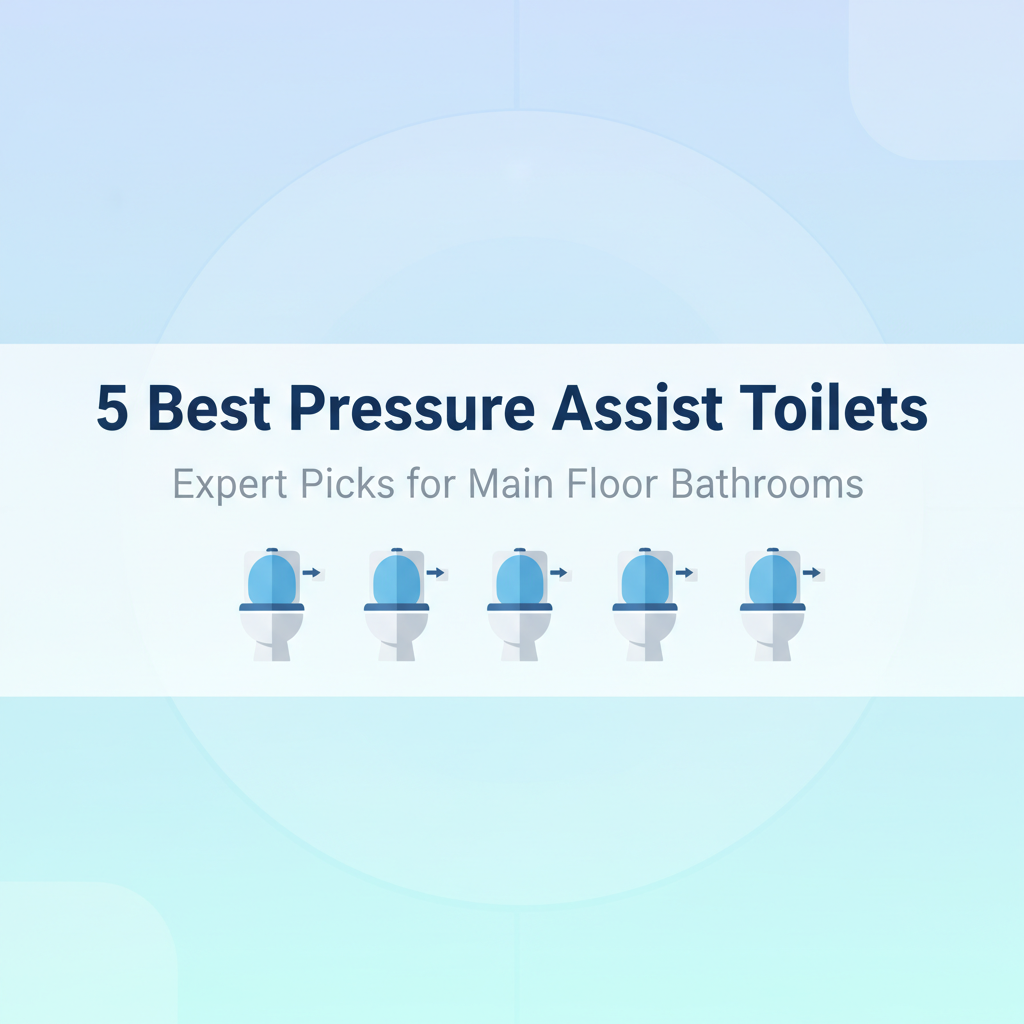 Best Pressure Assist Toilets for Main Floor Bathrooms (Expert Picks)