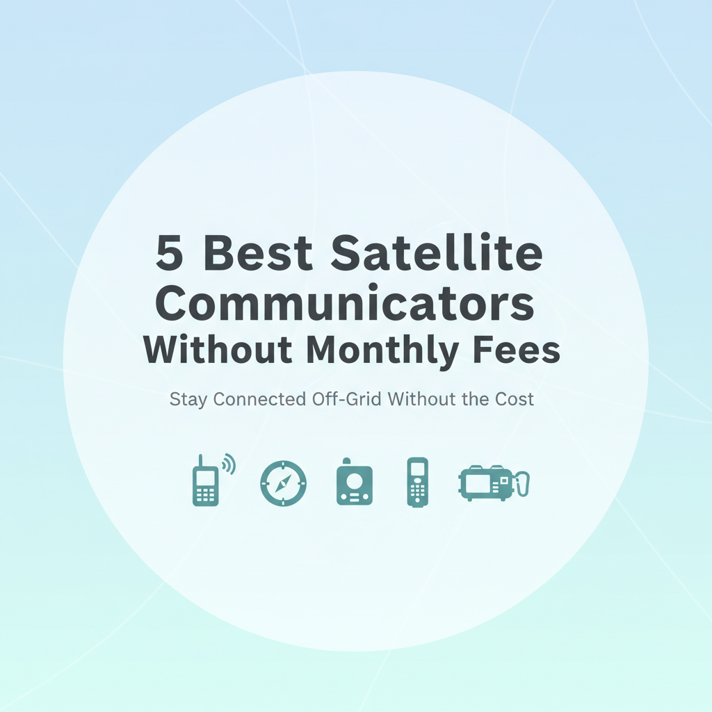 Best Satellite Communicators for Backpacking Without Monthly Fees