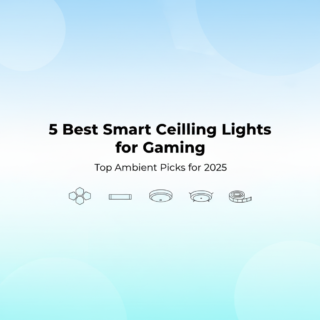 Best Smart Ceiling Lights for Gaming Room Setups in 2025