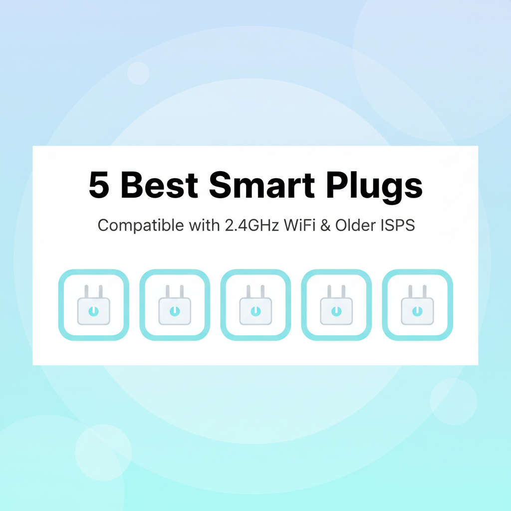 Best Smart Plugs for 2.4GHz WiFi Networks (Compatible with Older ISPs)