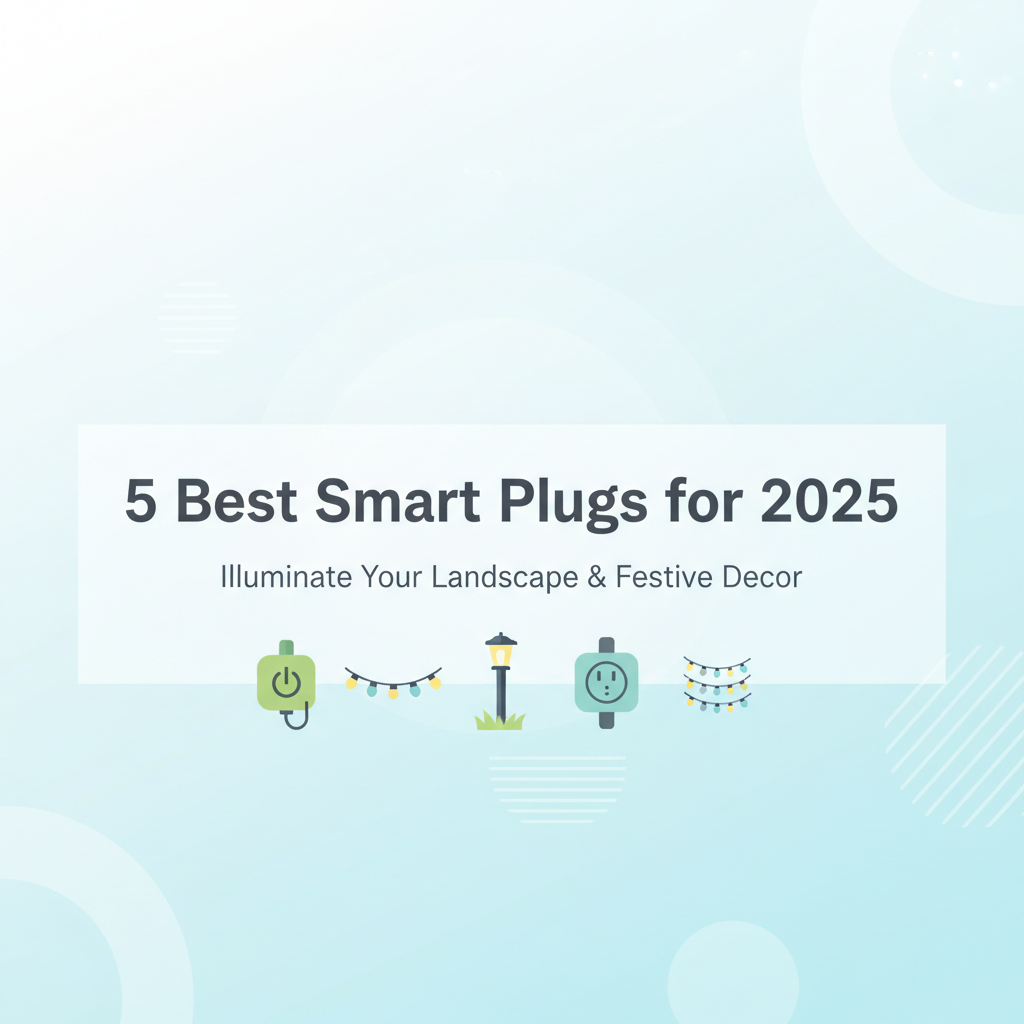 Best Smart Plugs for Landscape Lighting and Holiday Decor in 2025