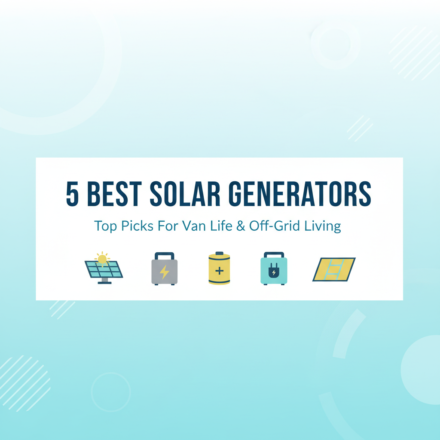 Best Solar Generator for Van Life & Off-Grid Living in 2025