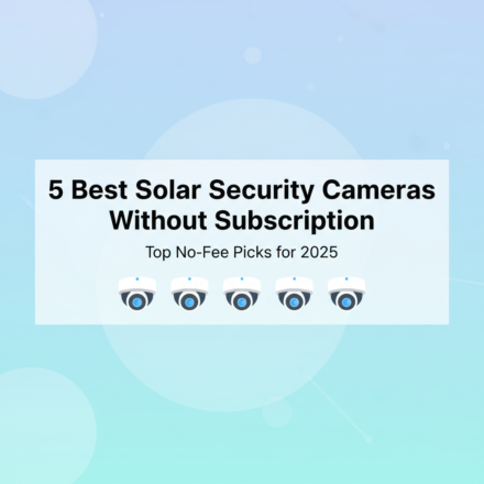 Best Solar Security Cameras Without Subscription for 2025