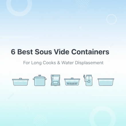 Best Sous Vide Containers for Long Cooks & Water Displacement