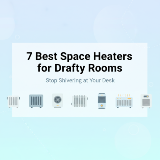 Best Space Heater for Drafty Rooms: Stop Shivering at Your Desk