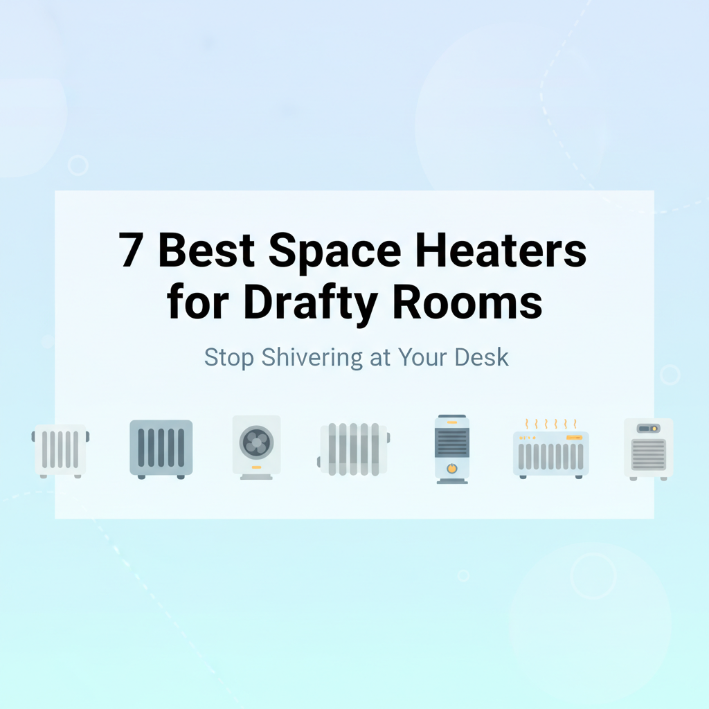 Best Space Heater for Drafty Rooms: Stop Shivering at Your Desk