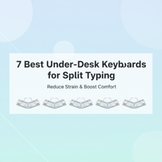 Best Under-Desk Keyboards for Split Typing: Reduce Strain & Boost Comfort