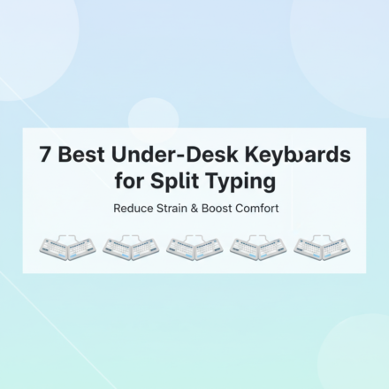Best Under-Desk Keyboards for Split Typing: Reduce Strain & Boost Comfort