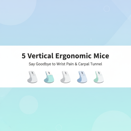 Best Vertical Ergonomic Mice for Wrist Pain Relief & Carpal Tunnel 2025
