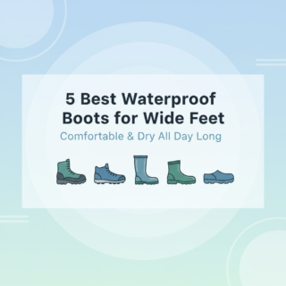 Best Waterproof Boots for Wide Feet (Comfortable & Dry)