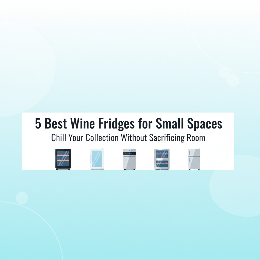 Best Wine Fridges for Small Apartments & Tight Countertop Spaces
