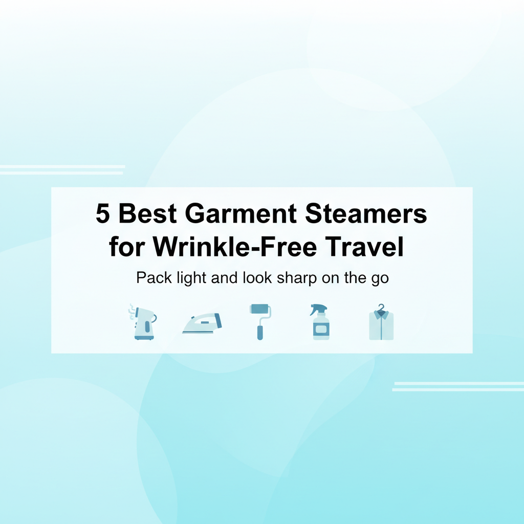 5 Best Garment Steamers for Wrinkle-Free Travel