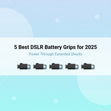Best DSLR Battery Grips for Extended Photography Sessions in 2025