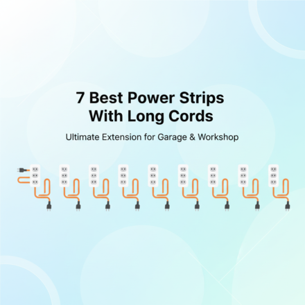 Best Power Strip with Long Cord for Garage & Workshop Use