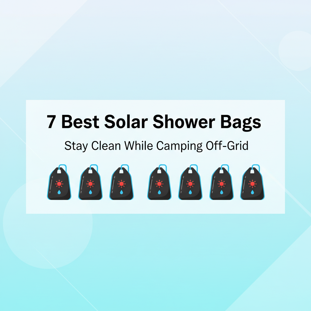Best Solar Shower Bags for Camping and Off-Grid Living (Tested)