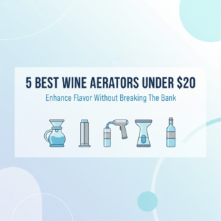 Best Wine Aerators and Pourers Under $20 (Red & White)