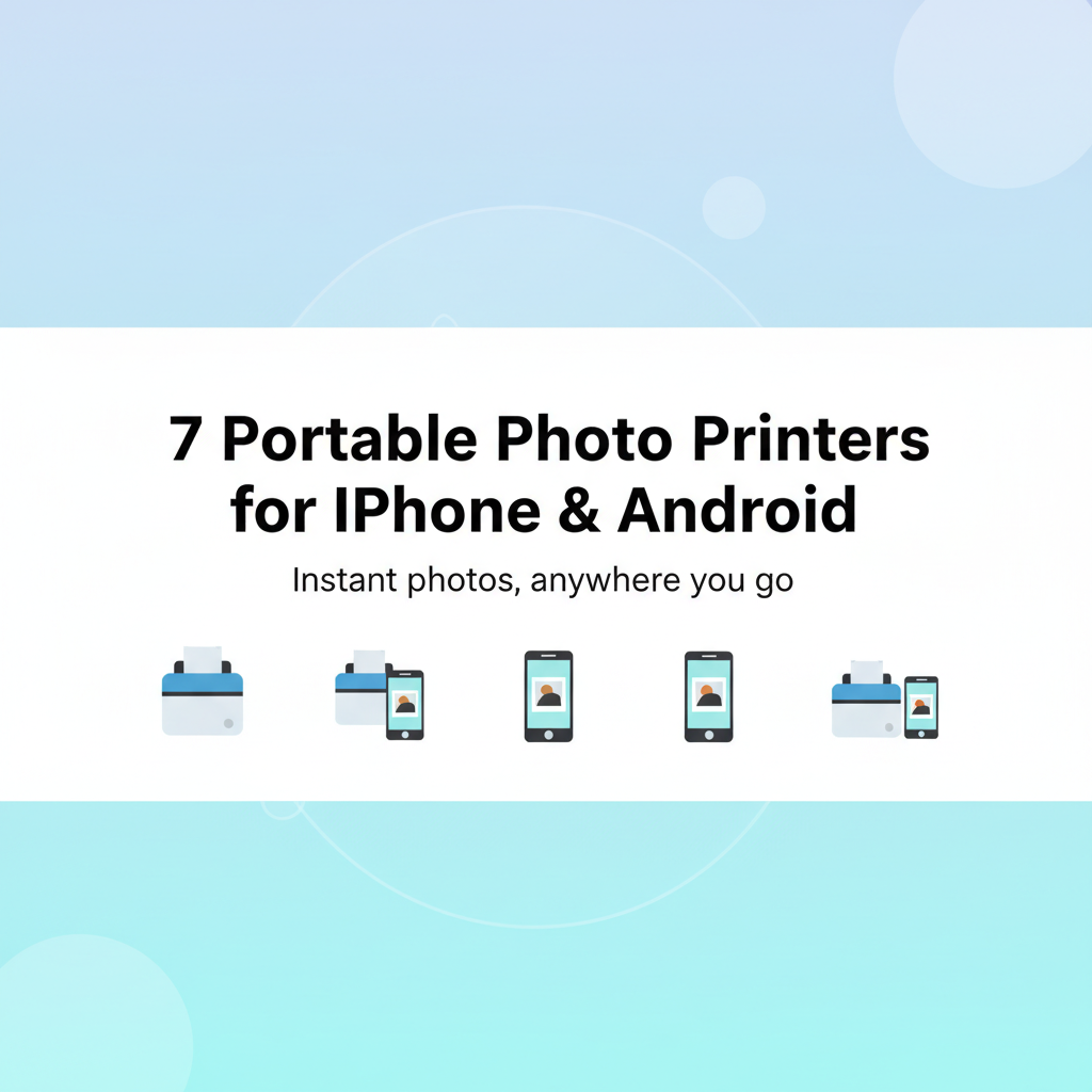 Best Portable Photo Printers for iPhone & Android Instant Photos
